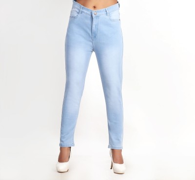 Gods Club Super Skinny Women Light Blue Jeans