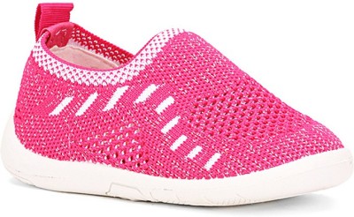 Bubblegummers Boys Slip on Moccasins(Pink)