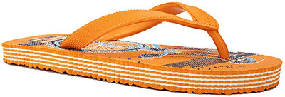 Bata Boys Slip On Slipper Flip Flop(Orange , 10-11 Years)