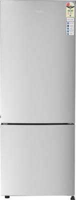 Haier 320 L Frost Free Double Door Bottom Mount 2 Star Refrigerator  (Moon Silver, HRB-3404BMS-E)