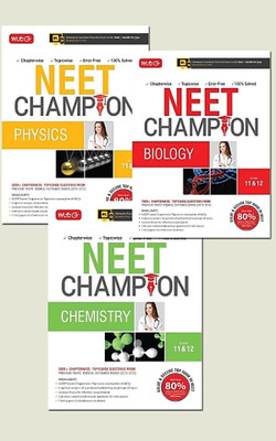 Neet Champion Combo (Physic+chemistry+biology)(Paperback, MTG)