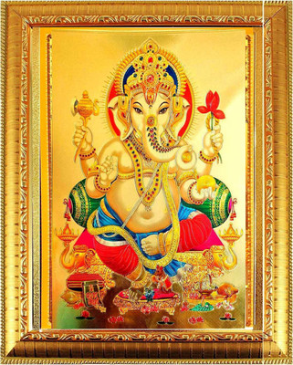 SUNINOW GANESH Photo Frame |God Photo Frames Religious Frame