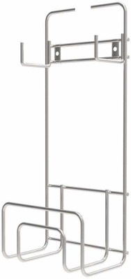 unlock Chakla/Belan Kitchen Rack Steel Steel Chakla Belan Stand, Rolling Board and Pin Holder