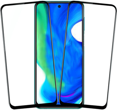 VAlight Edge To Edge Tempered Glass for Poco M2 Pro(Pack of 2)