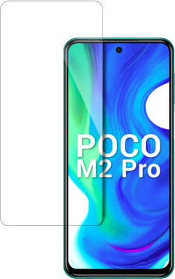 Hupshy Tempered Glass Guard for Poco M2 Pro(Pack of 1)