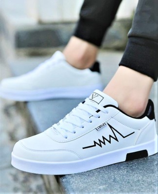 luxury fashion Luxury Fashionable casual sneaker shoes Sneakers For Men(White)
