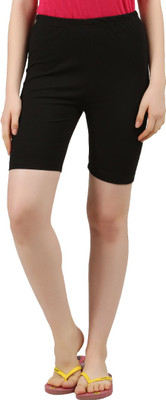 DELEDA Solid Women Black Tights
