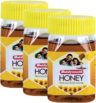 Baidyanath Honey I Natural Immunity Booster I Pure Honey I 250 gms Pack of 3(Pack of 3)