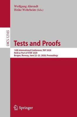Tests and Proofs(English, Paperback, unknown)