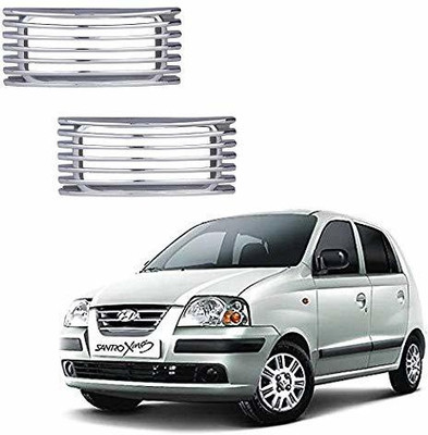 Airtick Side Lamp Frame for Hyundai Santro Xing(Pack of 2)