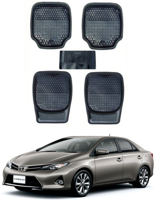 AYW Plastic Standard Mat For  Toyota Corolla Altis(Black)