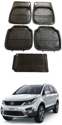 AYW Plastic Standard Mat For  Tata Hexa(Black)