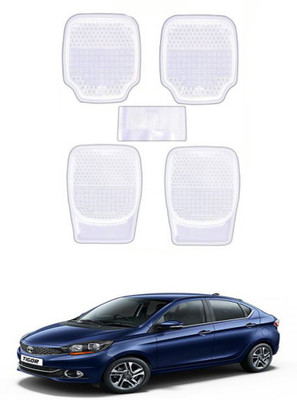 AYW Plastic Standard Mat For  Tata Tigor(White)