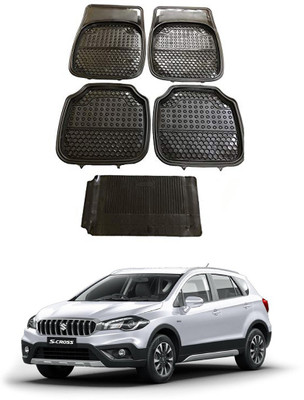 AYW Plastic Standard Mat For  Maruti Suzuki S-Cross(Black)