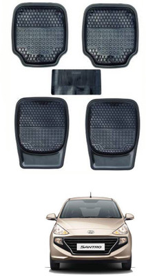 AYW Plastic Standard Mat For  Hyundai Santro(Black)