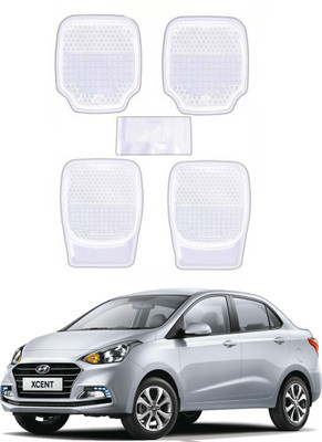 AYW Plastic Standard Mat For  Hyundai Xcent(White)