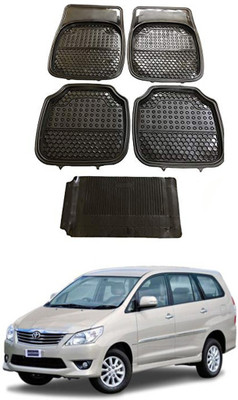 AYW Plastic Standard Mat For  Toyota Innova(Black)