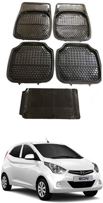 AYW Plastic Standard Mat For  Hyundai Eon(Black)