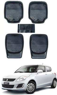 AYW Plastic Standard Mat For  Maruti Suzuki Swift(Black)