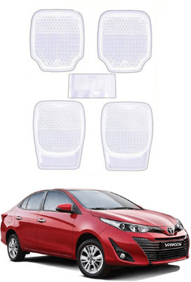 AYW Plastic Standard Mat For  Toyota Yaris(White)