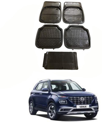 AYW Plastic Standard Mat For  Hyundai Venue(Black)
