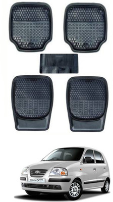 AYW Plastic Standard Mat For  Hyundai Santro Xing(Black)