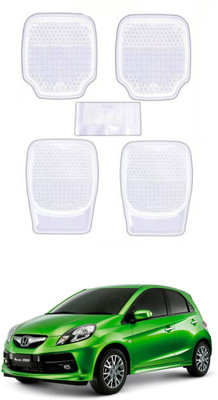 AYW Plastic Standard Mat For  Honda Brio(White)
