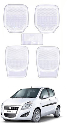 AYW Plastic Standard Mat For  Maruti Suzuki Ritz(White)