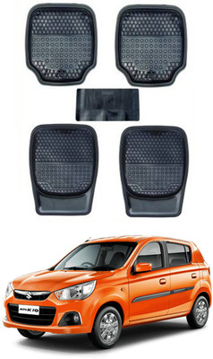 AYW Plastic Standard Mat For  Maruti Suzuki Alto K10(Black)