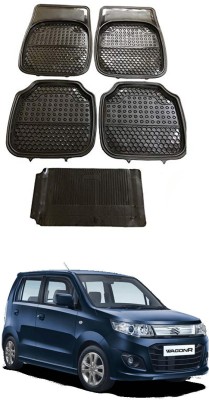 AYW Plastic Standard Mat For  Maruti Suzuki WagonR(Black)