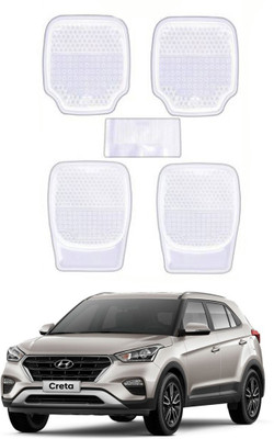 AYW Plastic Standard Mat For  Hyundai Creta(White)