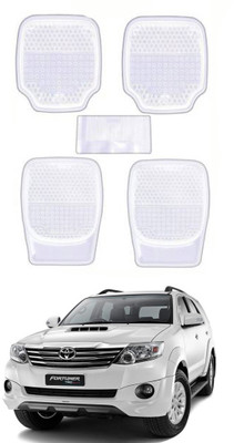 AYW Plastic Standard Mat For  Toyota Fortuner(White)