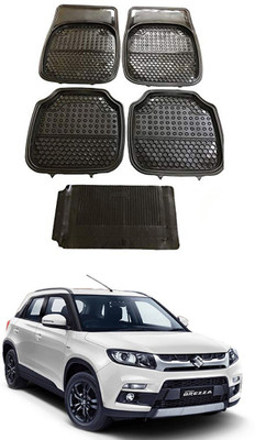 AYW Plastic Standard Mat For  Maruti Suzuki Vitara Brezza(Black)