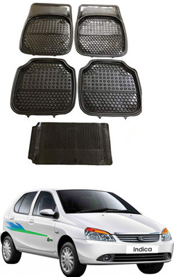 AYW Plastic Standard Mat For  Tata Indica(Black)