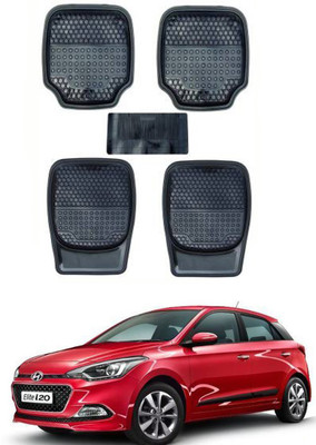 AYW Plastic Standard Mat For  Hyundai Elite i20(Black)
