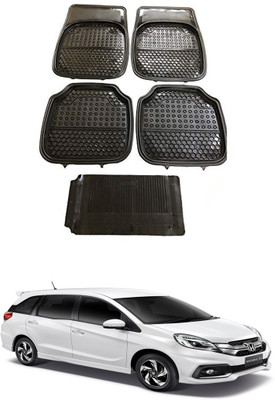 AYW Plastic Standard Mat For  Honda Mobilio(Black)