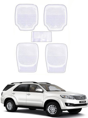 AYW Plastic Standard Mat For  Toyota Fortuner(White)