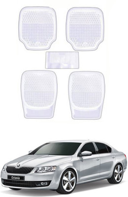 AYW Plastic Standard Mat For  Skoda Octavia(White)