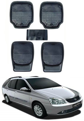 AYW Plastic Standard Mat For  Tata Indigo Marina(Black)