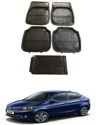 AYW Plastic Standard Mat For  Tata Tigor(Black)