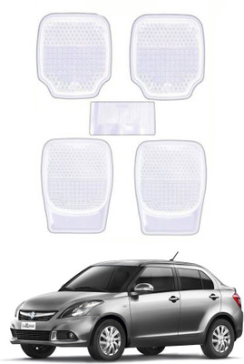 AYW Plastic Standard Mat For  Maruti Suzuki Swift Dzire(White)