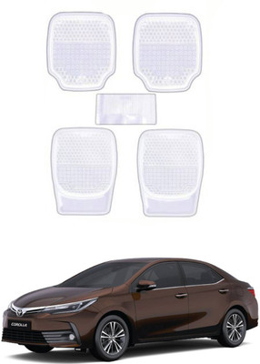 AYW Plastic Standard Mat For  Toyota Corolla(White)