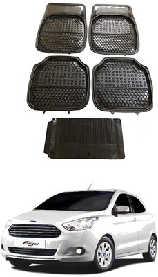 AYW Plastic Standard Mat For  Ford Figo(Black)