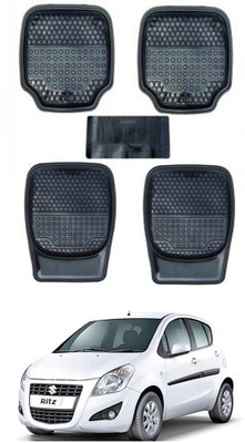 AYW Plastic Standard Mat For  Maruti Suzuki Ritz(Black)
