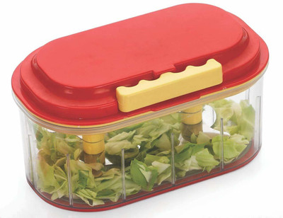 Step Shoes Vegetable & Fruit Sharp Chopper Dori Chopper Dual Blades Twins Chopper 100% BPA Free Food Grade Plastic with Stainless Steel Blades Vegetable & Fruit Grater(1)