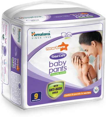 HIMALAYA Total Care Baby Pants New Born 9 Count - New Born(9 Pieces)
