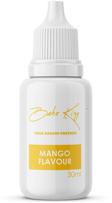 Bake King Mango Flavour Essence for Baking Cakes, Jams, Jelies, Cookies, Ice Creams, Shrebats (Mango Flavour, 30ml) Mango Liquid Food Essence(30 ml)