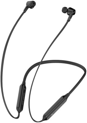 ZEBRONICS Zeb-Monk Active noise cancellation enabled Bluetooth Headset(Black, In the Ear)