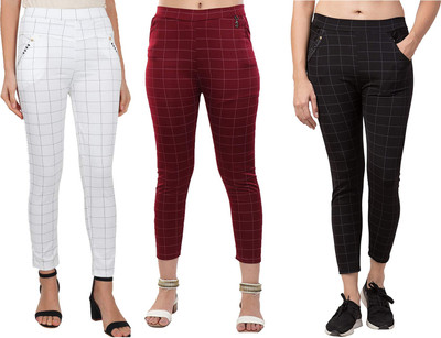 KOMAL Multicolor Jegging(Checkered)