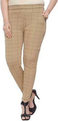 MHR FASHION Beige Jegging(Solid)